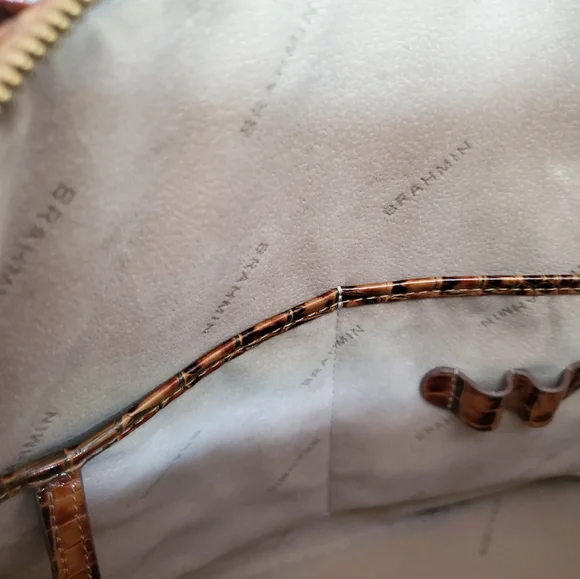 Brahmin Duxbury Melbourne Leather Satchel - Picture 10 of 14